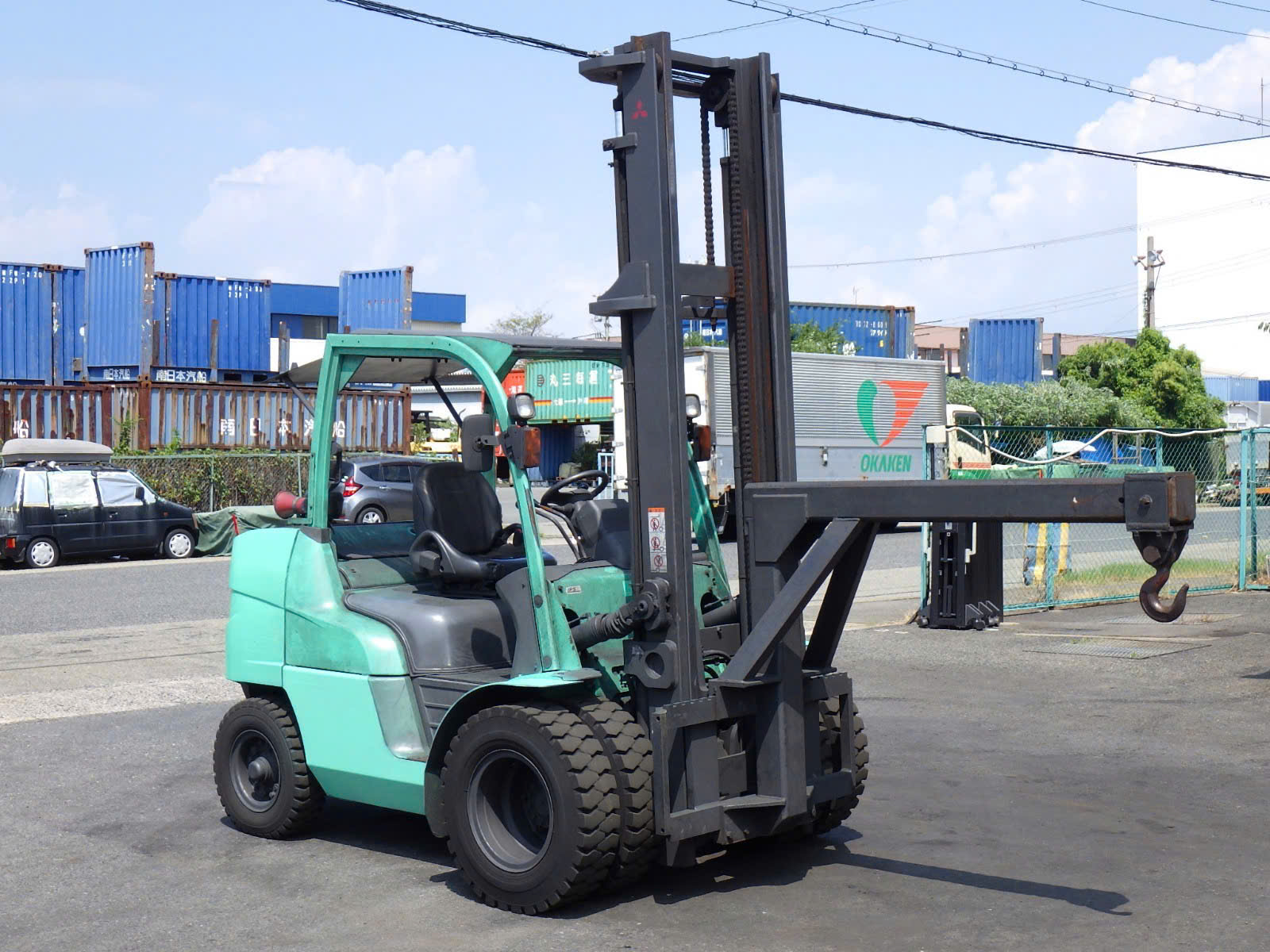 Xe Nâng Dầu Mitsubishi 3,5 Tấn Xe Nâng Dầu Mitsubishi 3,5 Tấn