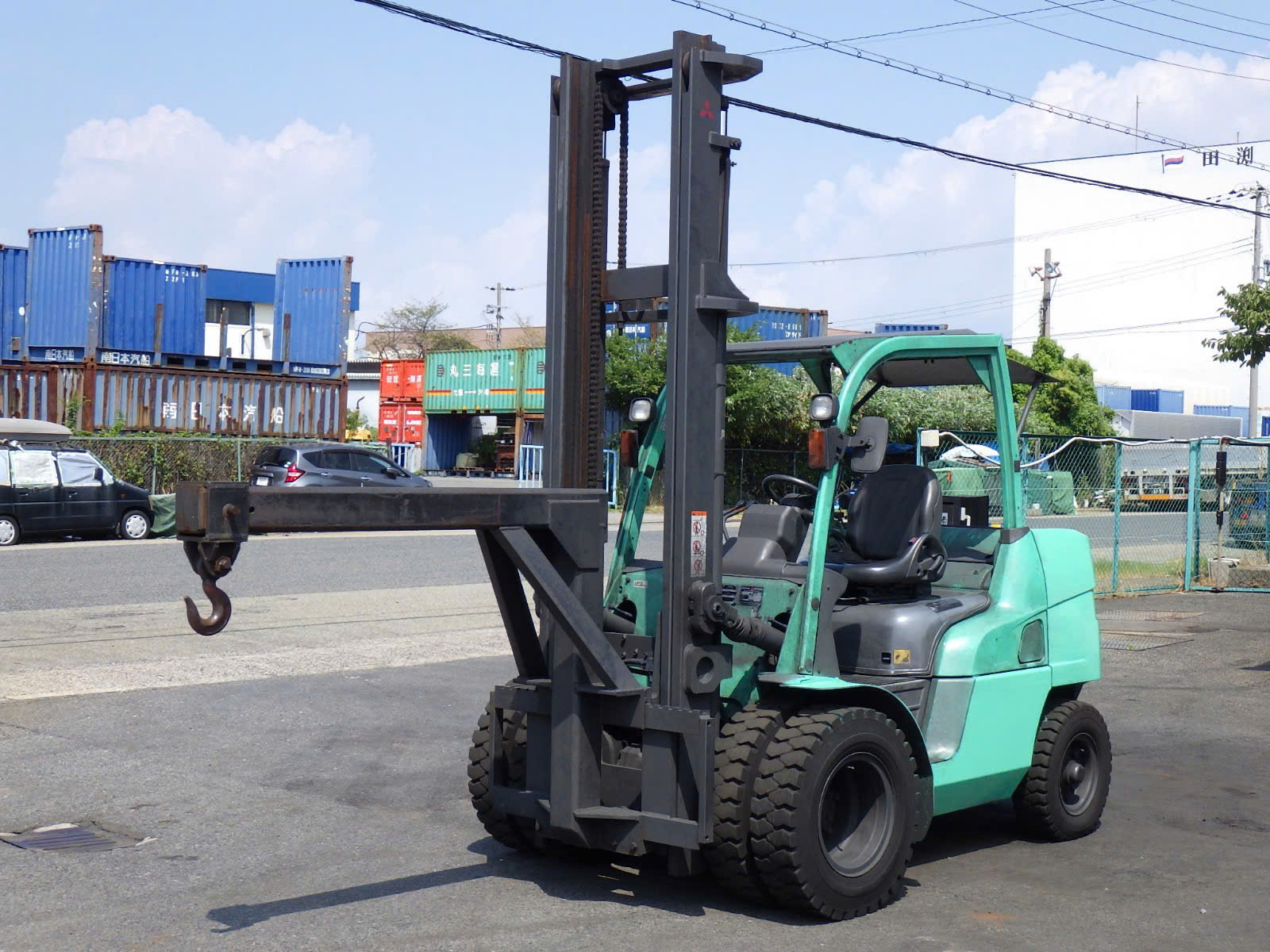 Xe Nâng Dầu Mitsubishi 3,5 Tấn Xe Nâng Dầu Mitsubishi 3,5 Tấn