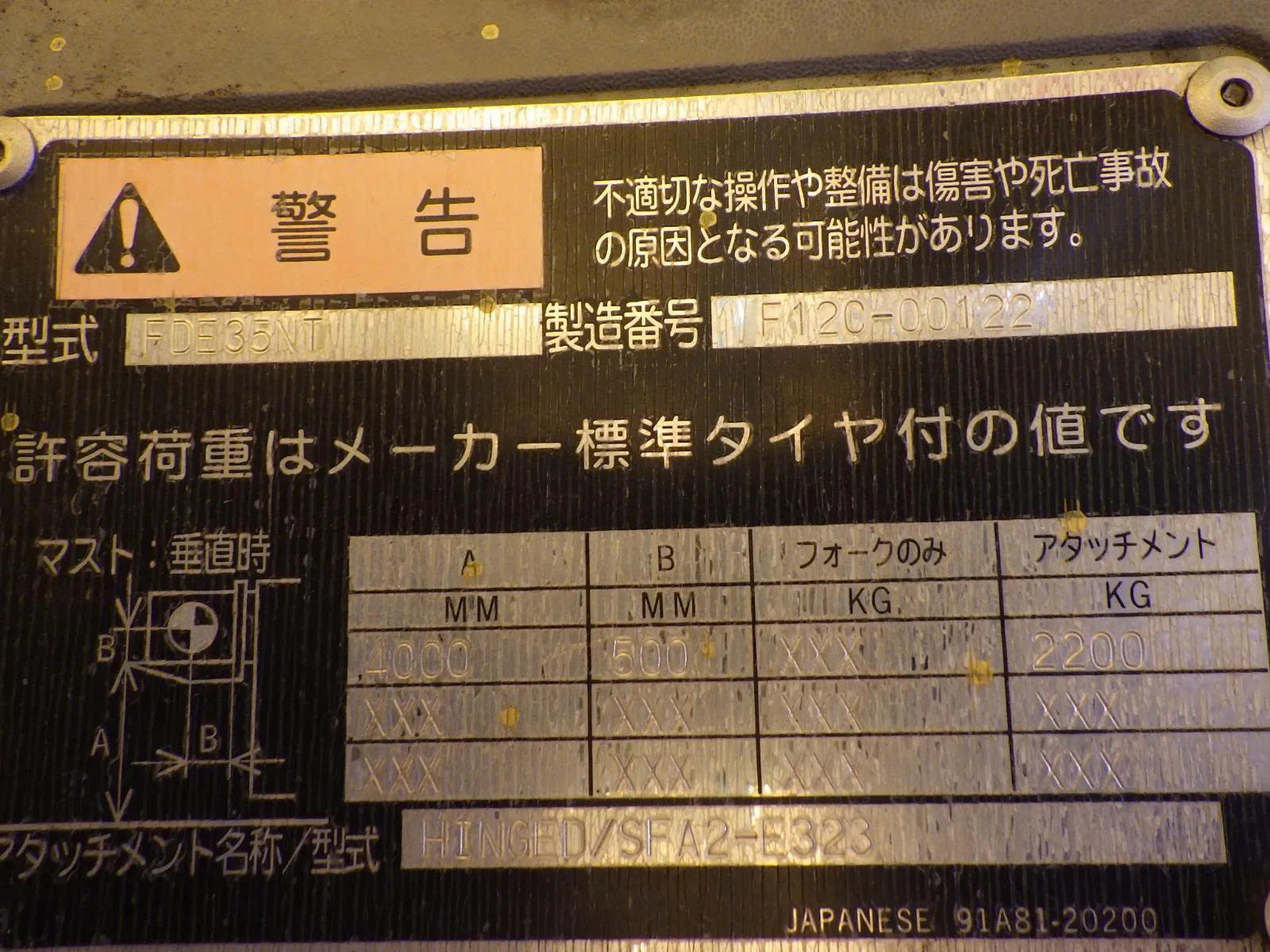 Xe Nâng Dầu Mitsubishi 3,5 Tấn Xe Nâng Dầu Mitsubishi 3,5 Tấn